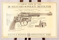 Poster Smith and Wesson 38 Revolver