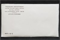 1971 US Double Mint Set in Sealed Envelope