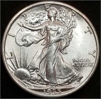 1935-P Walking Liberty Silver Half Dollar Gem BU