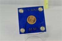 1906 2 1/2 DOLLAR GOLD PIECE