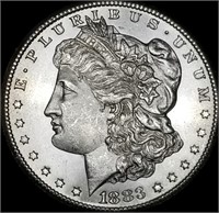 1883-CC US Morgan Silver Dollar Gem BU Proof Like