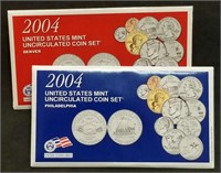 2004 US Double Mint Set in Envelopes