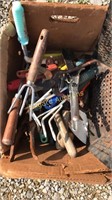 Gardening tools prunners, small shovels, and more
