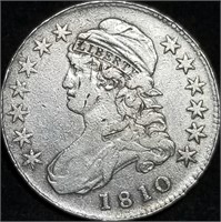 1810 Capped Bust Silver Half Dollar