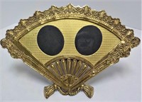 Vintage Brass Fan Frame