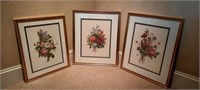 30's-40's vintage jean-Louis prevost floral prints
