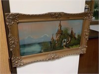 Reverse Glass Painting