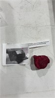 Uncut 300ct Authentic Ruby From Mozambique