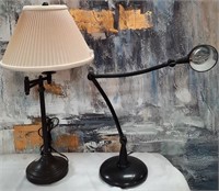 85 - LOT OF 2 TABLE LAMPS