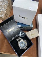 Stauer Tachymeter / Alarm Wrist Watch