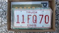License plate, Franklin Mint car coin collection