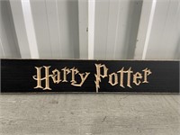 2' Wooden Sign Harry Potter