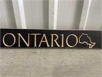 2' Wooden Sign Ontario