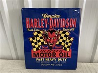 Tin Sign Harley Davidson