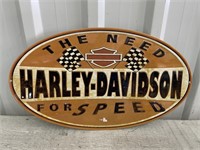 Tin Sign Harley Davidson