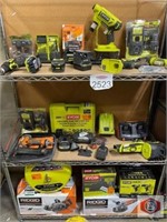 Tools Ryobi, Ridgid tools and accessories