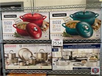 Kitchen Lot of 4 pcs pots and pans contents on