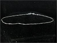 Sterling silver chain bracelet 4 inches