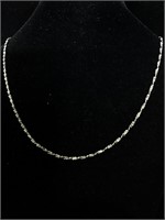 Sterling silver chain necklace 8 inches
