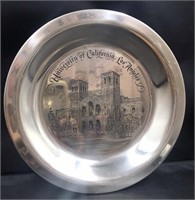 Sterling silver plate issued by UCLA  Alumni