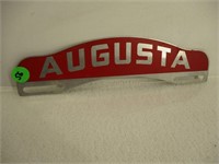 Augusta, IL License Plate Toppers NOS