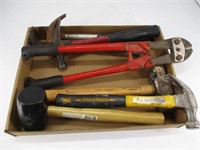 Lot of Tools - Hammers & Bolt Cutters