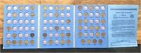 Album of Antique Lincoln Wheat Cent Penny Coins