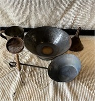 Assorted Metal (strainers, funnel, etc.)
