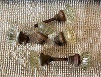 Antique Glass Knobs