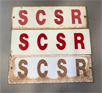 3 SCSR Signs