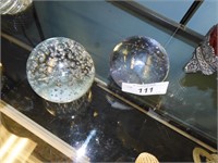 PR HEAVY GLASS COLLECTIBLE PAPERWEIGHTS