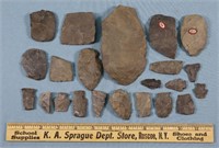 (22) Native American Stone Artifacts, Points