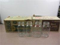 24 Small Mouth Quart Mason Jars