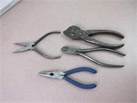 Sidecuts, Antique Pliers, Needle Nose Pliers