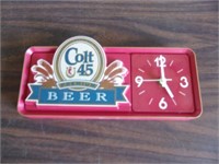 Colt 45 Clock - NOS