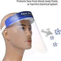 10PCS Protective Visor Face Shield Clear Visor