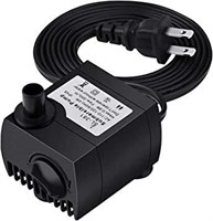 TESTED Homasy 80 GPH (300L/H, 4W) Submersible