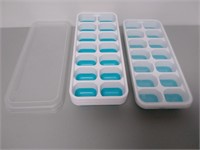 4 pack of ice trays with lids