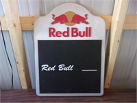 Red Bull Chalk Board Sign