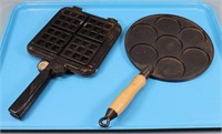 Pancake & Waffle Irons, Aluminum