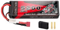 GOLDBAT 5200mAh 7.4V 80C 2S Lipo Battery with