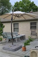 Garden  Oasis  11.5'  offset patio umbrella