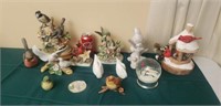 Bird Statues, Snow Globes & More