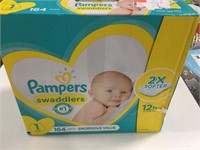 Pampers Swaddlers Size 1 164 Ct