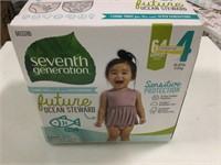 7th Gen Size 4 64 Diapers