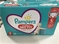 Pampers Cruisers  Size 3 128  Ct