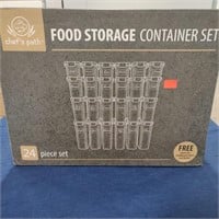 Chef's Path 24 pc Food Storage Container Set