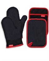 Oven Mitts and Pot Holders Set
