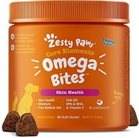 New sealed zesty paws omega bites