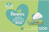 (Sealed) Baby Wipes, Pampers Complete Clean